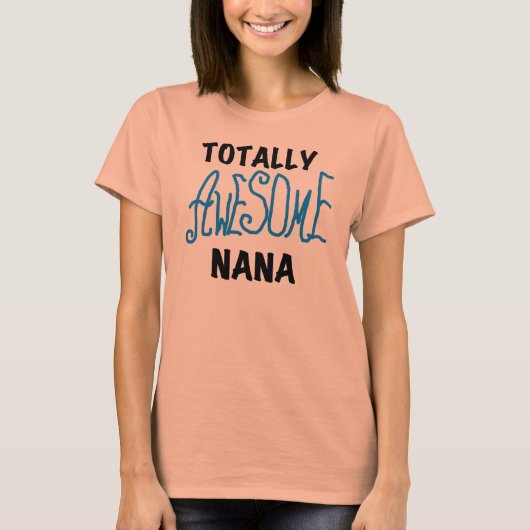 全く素晴らしいナナの青いTシャツおよびギフト Tシャツ (正面)