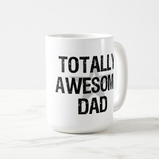 全く素晴らしいパパのコーヒー・マグ コーヒーマグカップ (正面右)