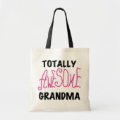 全く素晴らしい祖母-ピンクのTシャツおよびギフト トートバッグ (正面)