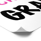 全く素晴らしい祖母-ピンクのTシャツおよびギフト ポスター (角)