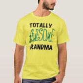 全く素晴らしい祖母-青いTシャツおよびギフト Tシャツ (正面)