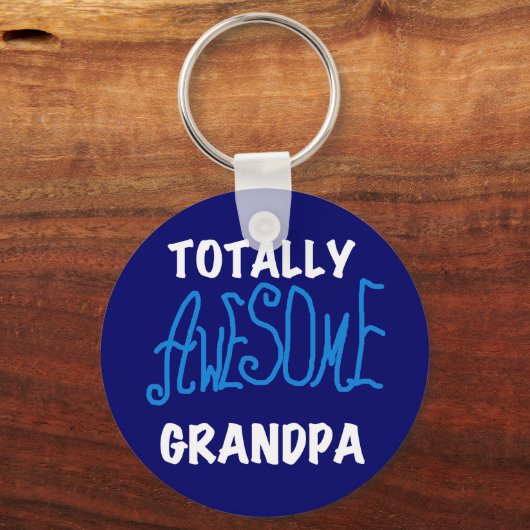 全く素晴らしい祖父のTシャツおよびギフト キーホルダー (正面)
