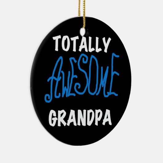 全く素晴らしい祖父のTシャツおよびギフト セラミックオーナメント (右)