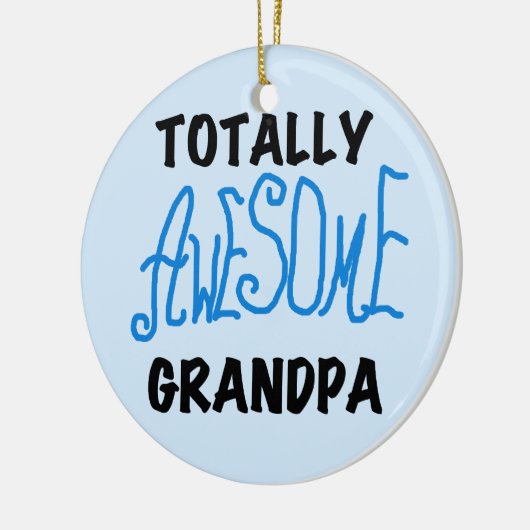全く素晴らしい祖父のTシャツおよびギフト セラミックオーナメント (左)
