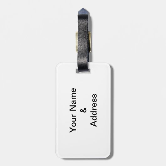 全く素晴らしい ラゲッジタグ (裏面縦)