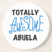 全く素晴らしいAbuelaの青いTシャツおよびギフト コースター (正面)