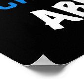 全く素晴らしいAbuelaの青いTシャツおよびギフト ポスター (角)