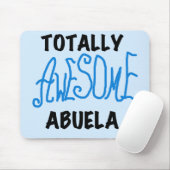 全く素晴らしいAbuelaの青いTシャツおよびギフト マウスパッド (マウス)
