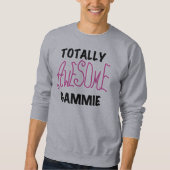 全く素晴らしいGammieのピンクのTシャツおよびギフト スウェットシャツ (正面)