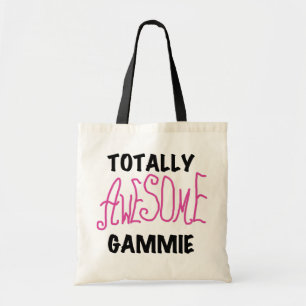 全く素晴らしいGammieのピンクのTシャツおよびギフト トートバッグ