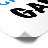 全く素晴らしいGammieの青いTシャツおよびギフト ポスター (角)