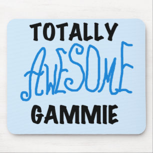 全く素晴らしいGammieの青いTシャツおよびギフト マウスパッド