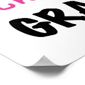 全く素晴らしいGrammaのピンクのTシャツのギフト ポスター (角)