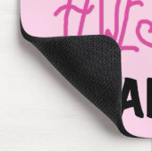 全く素晴らしいGrammaのピンクのTシャツのギフト マウスパッド (コーナー)