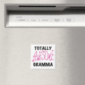 全く素晴らしいGrammaのピンクのTシャツのギフト マグネット (インサイチュ (食洗機))