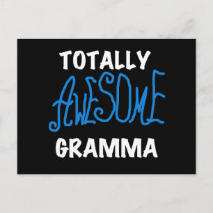 全く素晴らしいGrammaの青いTシャツおよびギフト ポストカード