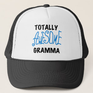 全く素晴らしいGrammaの青いTシャツのギフト キャップ