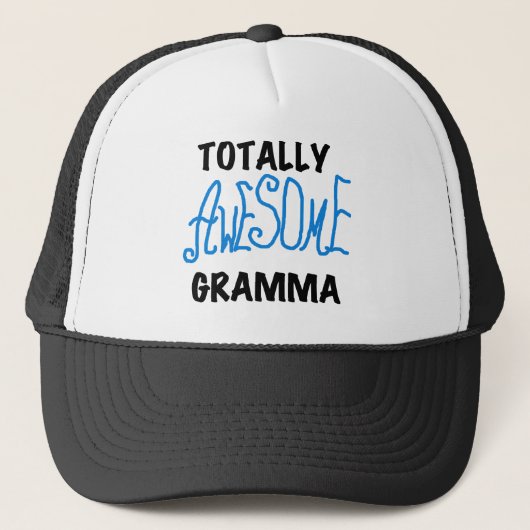 全く素晴らしいGrammaの青いTシャツのギフト キャップ (正面)