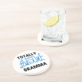 全く素晴らしいGrammaの青いTシャツのギフト コースター (側面)