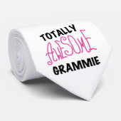 全く素晴らしいGrammieのピンクのTシャツのギフト ネクタイ (ロール)