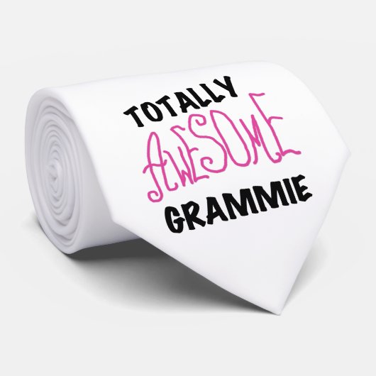 全く素晴らしいGrammieのピンクのTシャツのギフト ネクタイ (ロール)