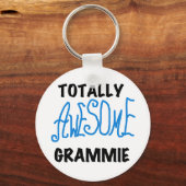 全く素晴らしいGrammieの青いTシャツのギフト キーホルダー (正面)