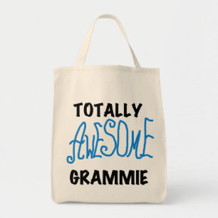 全く素晴らしいGrammieの青いTシャツのギフト トートバッグ