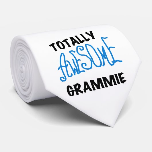 全く素晴らしいGrammieの青いTシャツのギフト ネクタイ (ロール)
