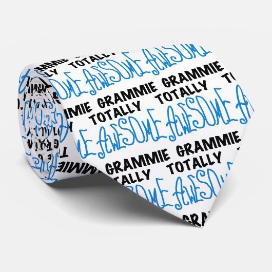 全く素晴らしいGrammieの青いTシャツのギフト ネクタイ (ロール)