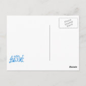 全く素晴らしいGrammieの青いTシャツのギフト ポストカード (裏面)