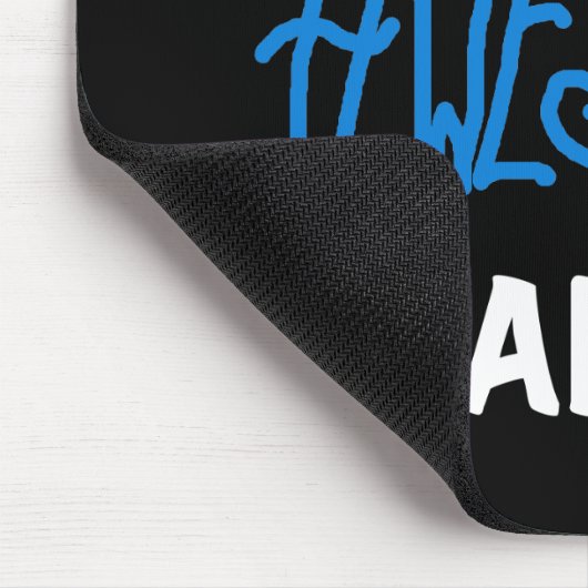 全く素晴らしいGrammieの青いTシャツのギフト マウスパッド (コーナー)