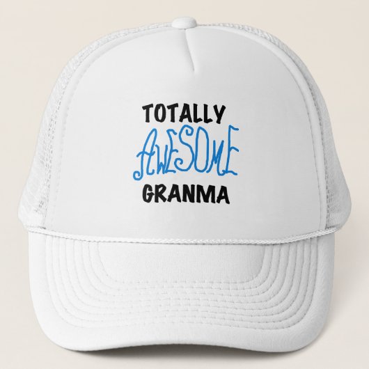全く素晴らしいGranmaの青いTシャツのギフト キャップ (正面)