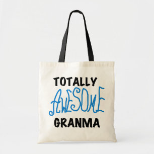 全く素晴らしいGranmaの青いTシャツのギフト トートバッグ