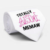 全く素晴らしいMemawのピンクのTシャツおよびギフト ネクタイ (ロール)
