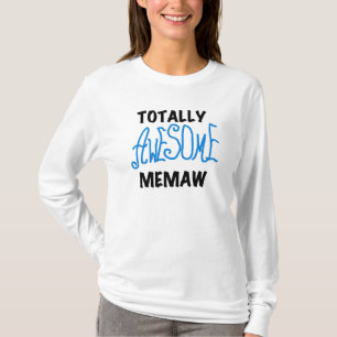 全く素晴らしいMemawの青いTシャツおよびギフト Tシャツ