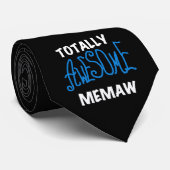 全く素晴らしいMemawの青のTシャツ ネクタイ (ロール)