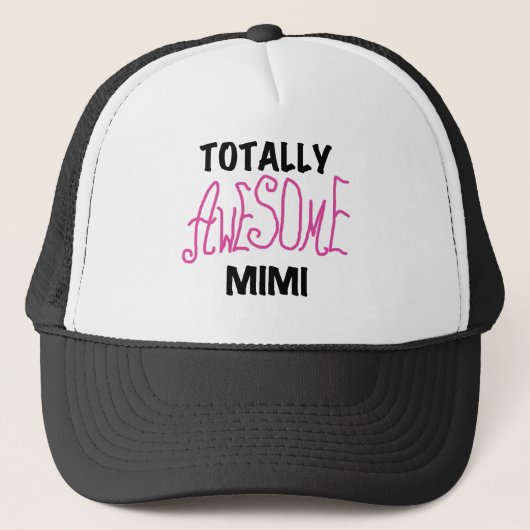 全く素晴らしいMimiピンクのTシャツおよびギフト キャップ (正面)