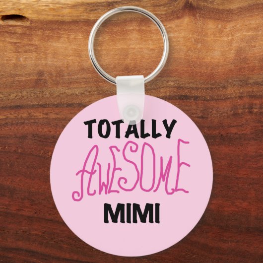 全く素晴らしいMimiピンクのTシャツおよびギフト キーホルダー (正面)