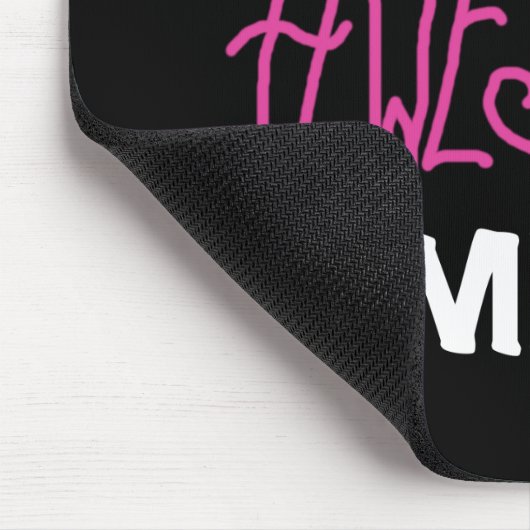 全く素晴らしいMimiピンクのTシャツおよびギフト マウスパッド (コーナー)