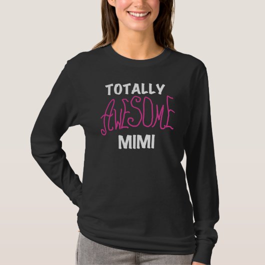 全く素晴らしいMimiピンクのTシャツおよびギフト Tシャツ (正面)