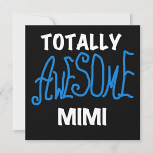 全く素晴らしいMimi青のTシャツおよびギフト