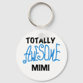 全く素晴らしいMimi青のTシャツおよびギフト キーホルダー (正面)