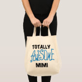全く素晴らしいMimi青のTシャツおよびギフト トートバッグ (正面(商品))