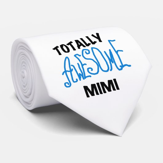 全く素晴らしいMimi青のTシャツおよびギフト ネクタイ (ロール)