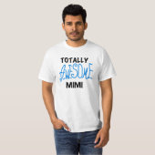 全く素晴らしいMimi青のTシャツおよびギフト Tシャツ (正面フル)