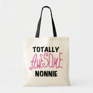 全く素晴らしいNonnieのピンクのTシャツおよびギフト トートバッグ