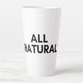 全く自然な カフェラテマグ (正面)