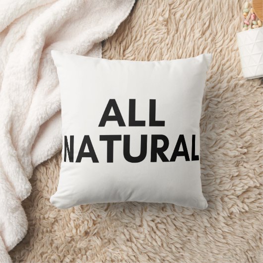 全く自然な クッション (ブランケット)