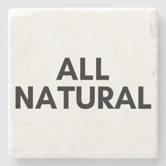 全く自然な ストーンコースター (正面)