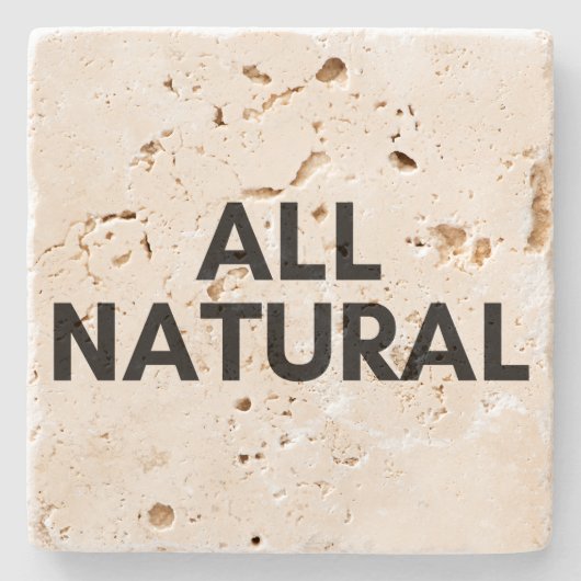 全く自然な ストーンコースター (正面)
